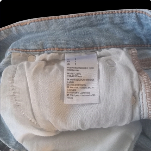 American eagle denim shorts size 2 - Picture 4 of 4